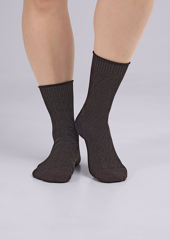 CLEVER Носки 590770 Д2403 коричневый