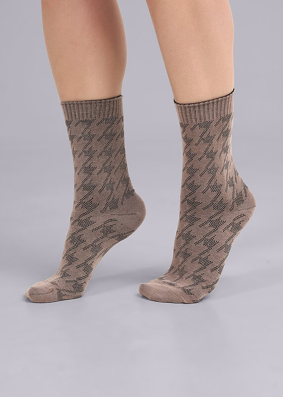 CLEVER Носки 590773 Д2403 т.бежевый
