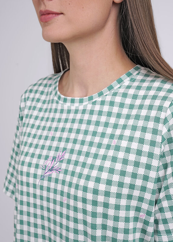 CLEVER Платье 590775 LDR14-968/2 молочный/св.зелёный