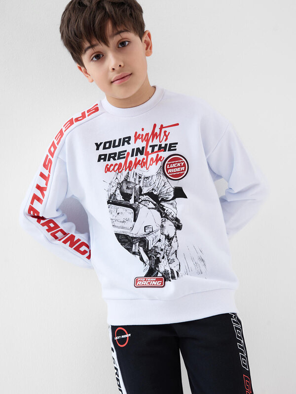 PLAYTODAY Толстовка 590807 12611507 белый