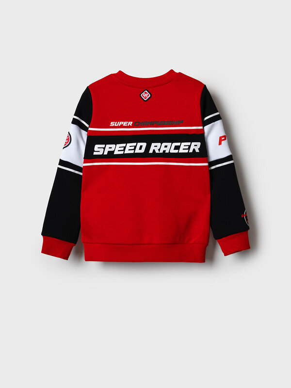 PLAYTODAY Толстовка 590809 12612297 черный,белый,красный