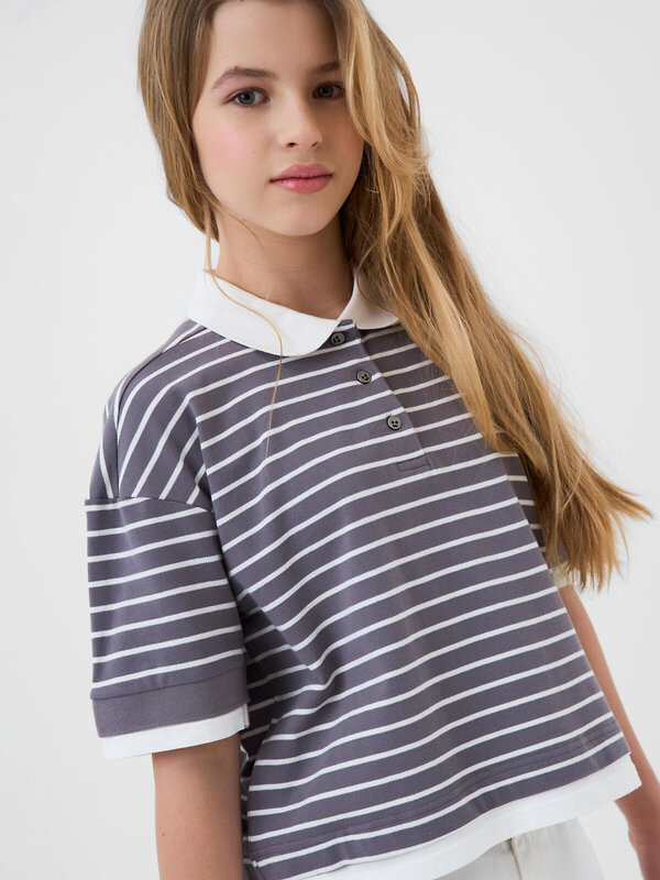 PLAYTODAY Джемпер 590812 12621133 белый,серый