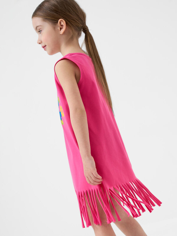 PLAYTODAY Платье 590815 12622465 розовый неоновый 