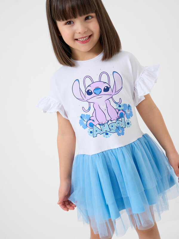 PLAYTODAY Платье 590817 12622468 белый,голубой