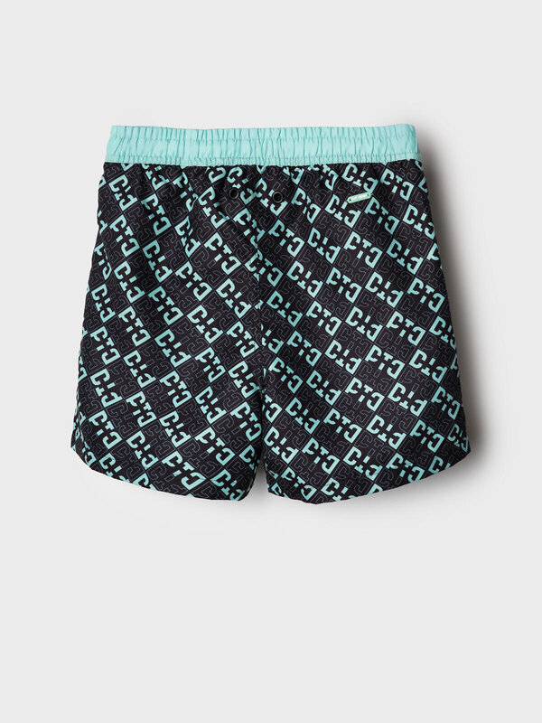 PLAYTODAY Шорты плавательные 590825 12611558 светло-зеленый,черный