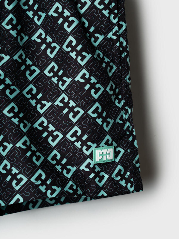 PLAYTODAY Шорты плавательные 590825 12611558 светло-зеленый,черный