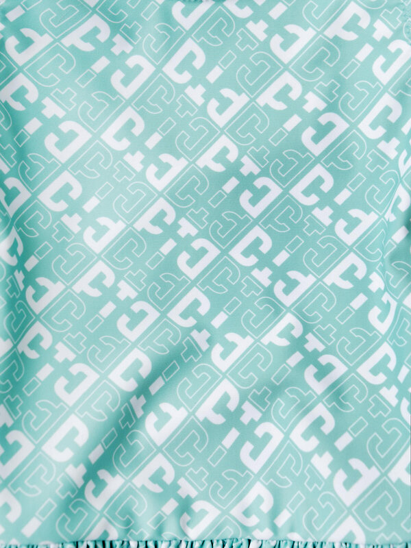 PLAYTODAY Купальник 590830 12622521 белый,светло-зеленый