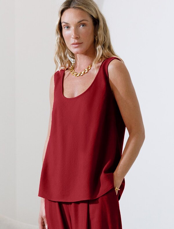 VILATTE Топ 590873 D23.076 гранатовый