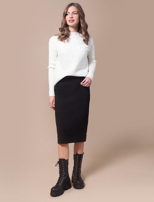 VILATTE Юбка 590879 D46.048 черный