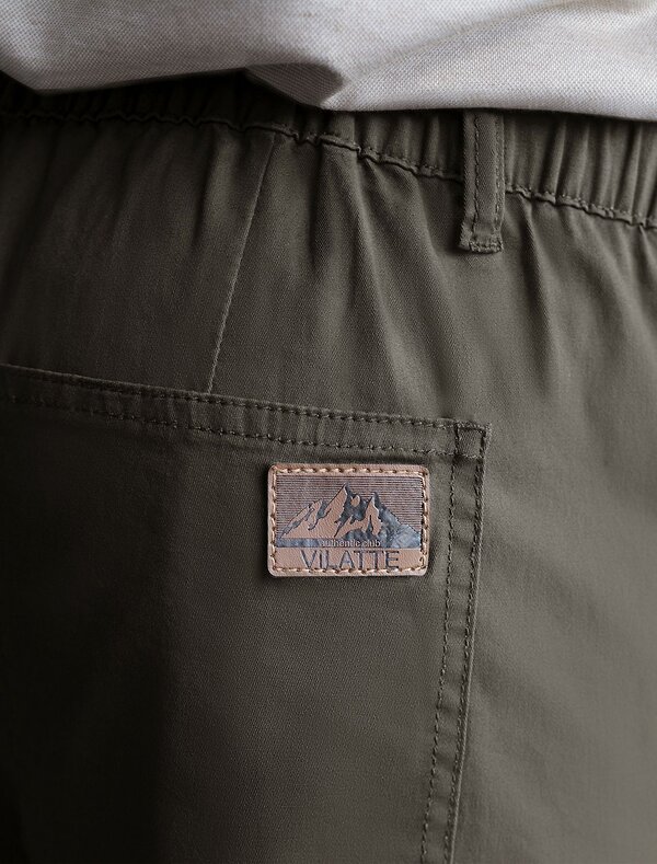 VILATTE Брюки 590886 U24.002 темно-оливковый