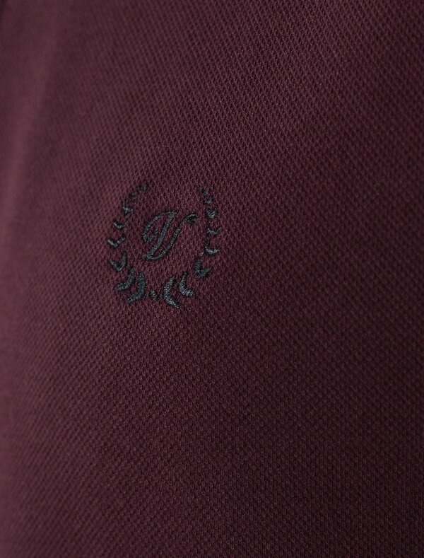 VILATTE Футболка 590891 U49.057 бургунди