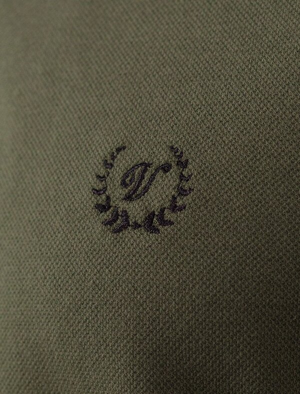 VILATTE Футболка 590893 U49.057 т.оливковый