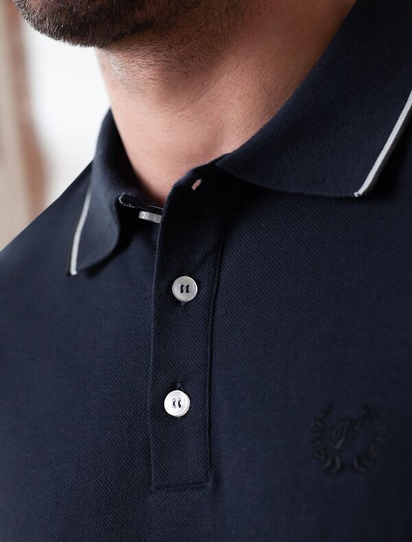 VILATTE Футболка 590895 U49.057 т.синий