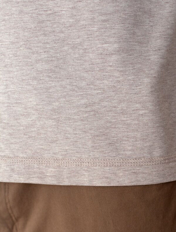 VILATTE Футболка 590897 U49.068 кофейный меланж_карта