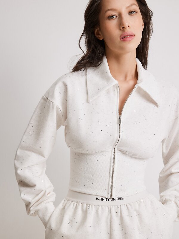 Infinity Lingerie Куртка 590931 31200130004 белый меланж