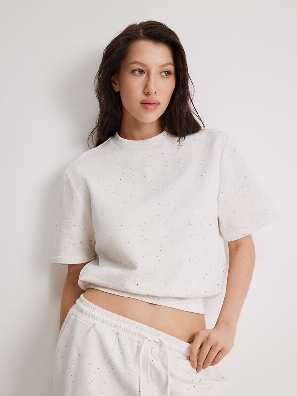 Infinity Lingerie Джемпер 590936 31200510026 белый меланж