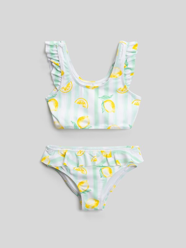 Acoola Купальный костюм 590958 20224710024 желтый принт