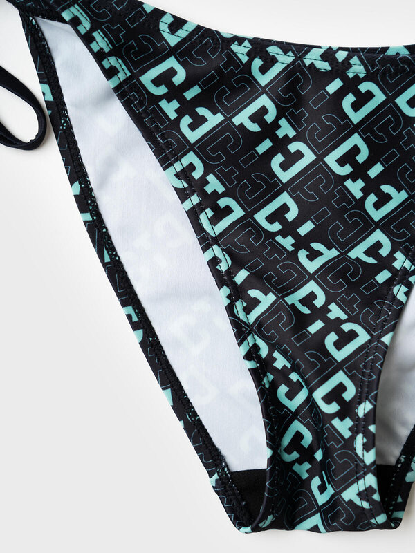 PLAYTODAY Купальный костюм 591037 12621435 черный,светло-зеленый,черный