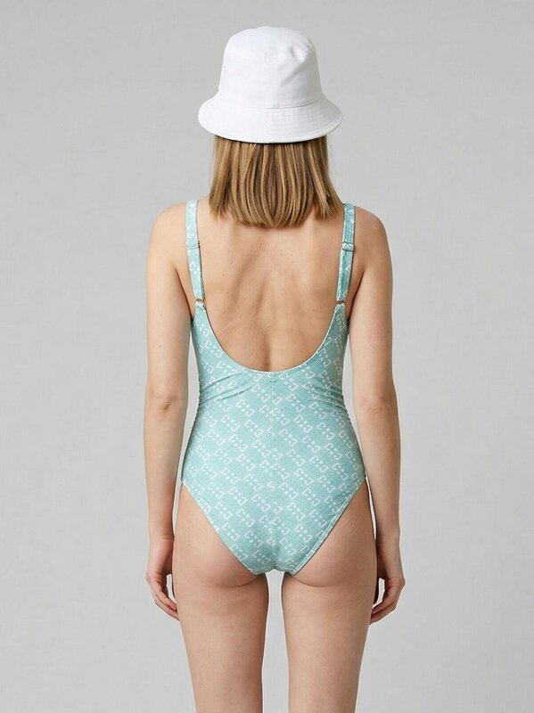 PLAYTODAY Купальник 591040 12666298 белый,светло-зеленый