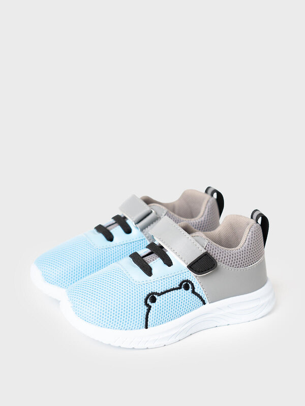 PLAYTODAY Полуботинки 591068 12613721 серый,голубой