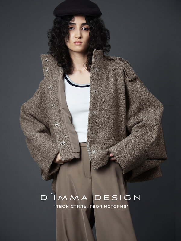 DIMMA Полупальто 591080 2668 Коричневый