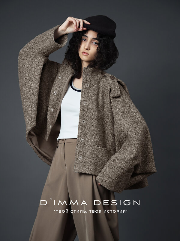 DIMMA Полупальто 591080 2668 Коричневый