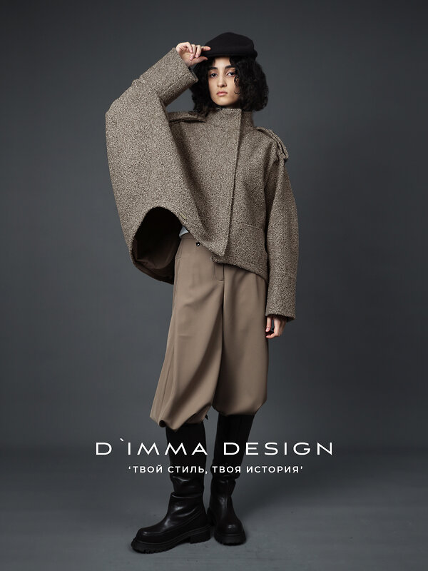 DIMMA Полупальто 591080 2668 Коричневый