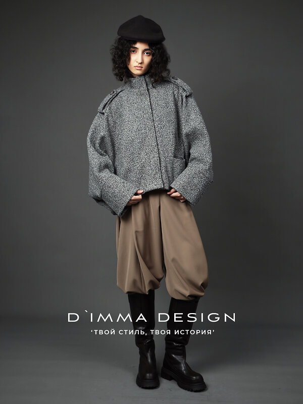 DIMMA Полупальто 591085 2668 Серый