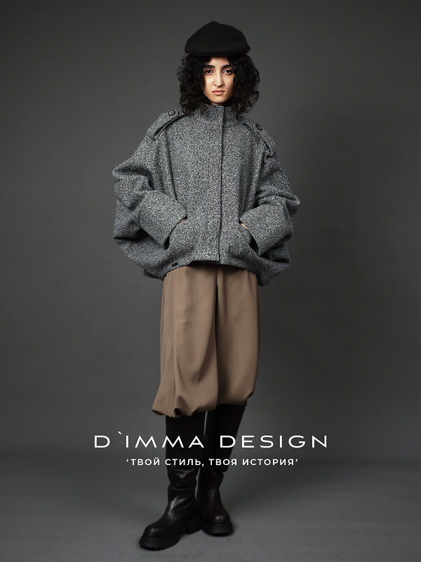 DIMMA Полупальто 591085 2668 Серый