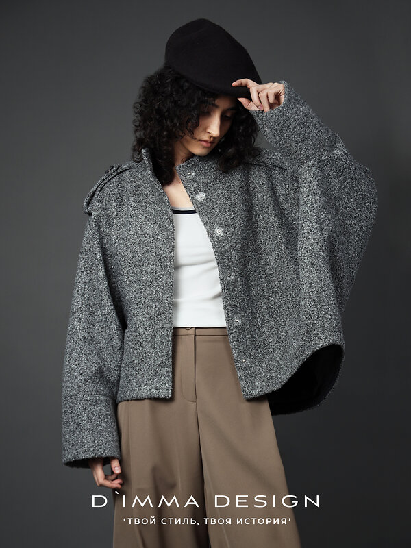 DIMMA Полупальто 591085 2668 Серый