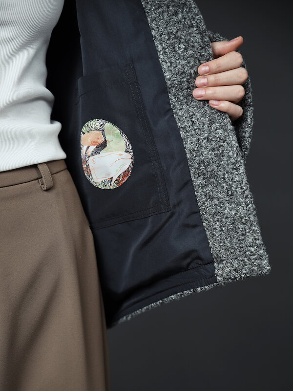 DIMMA Полупальто 591085 2668 Серый