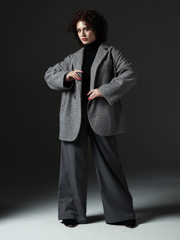 DIMMA Пальто 591088 2671 Серый