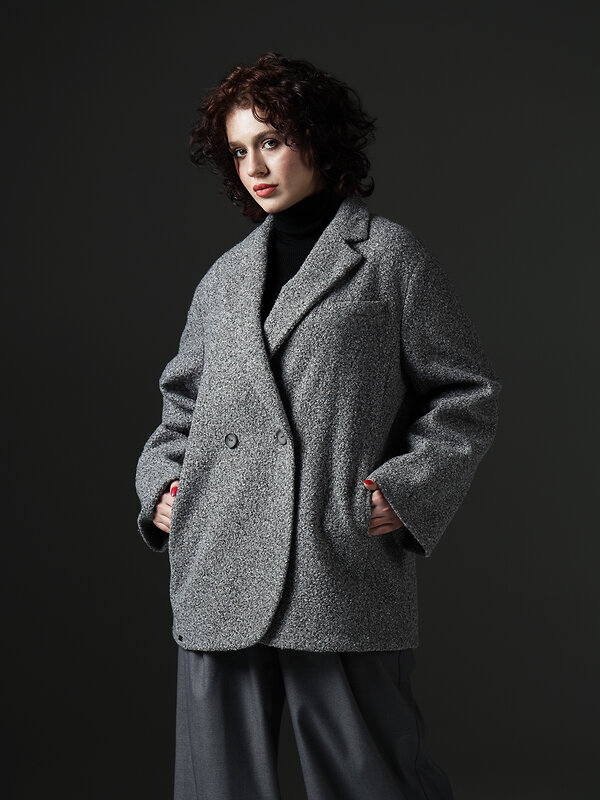 DIMMA Пальто 591088 2671 Серый