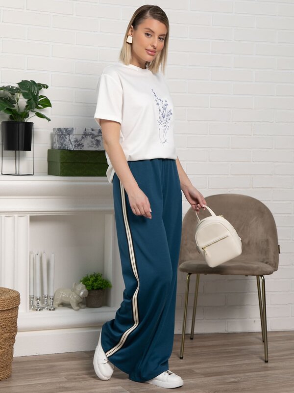 LT Collection Брюки 591106 Б15099-5М Синий