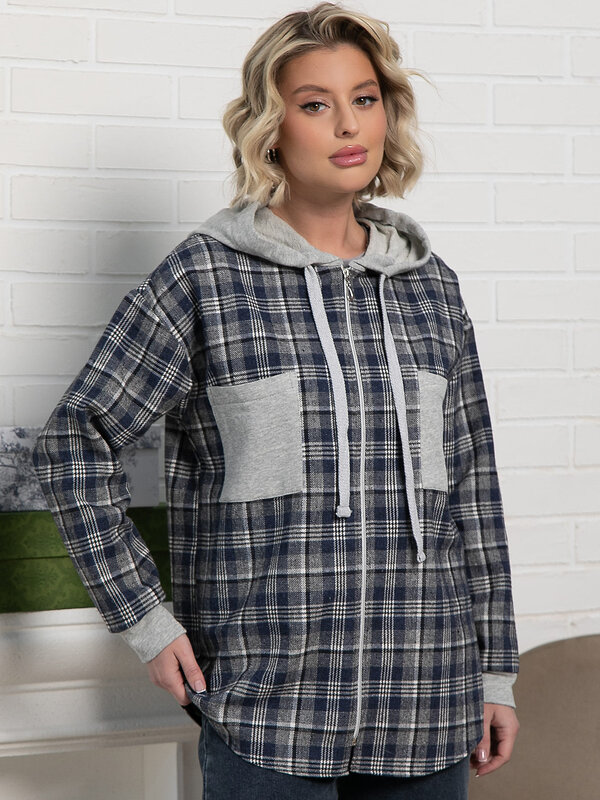 LT Collection Рубашка 591107 Б15126-50М синий/серый