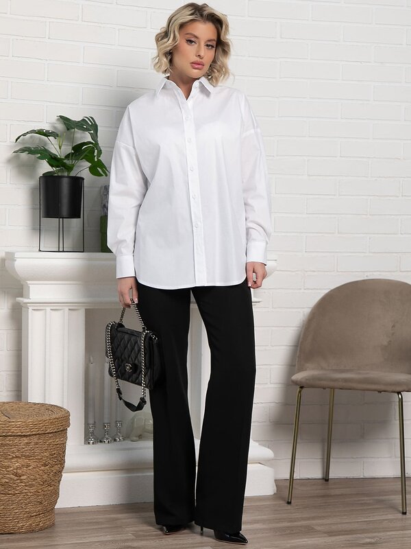 LT Collection Рубашка 591108 Б15260-53М белый