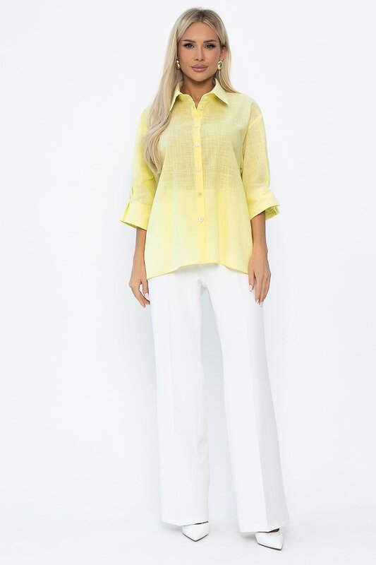 LT Collection Блуза 591112 Б15334-5М желтый