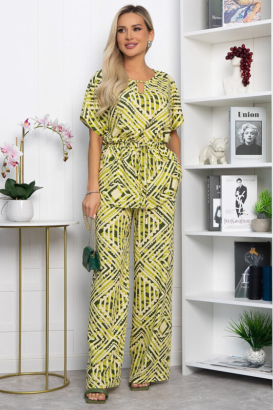 LT Collection Костюм 591113 К15336-5М салатовый