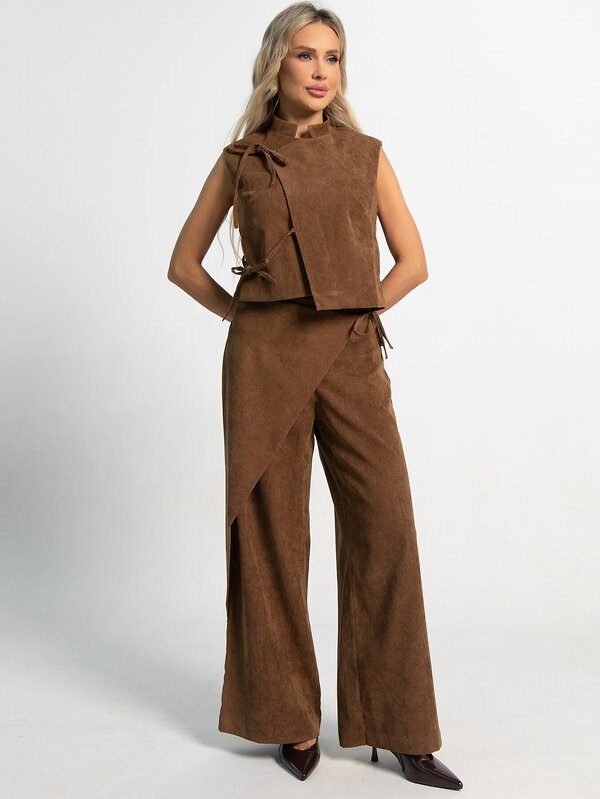 LT Collection Костюм 591117 К15389-10М коричневый