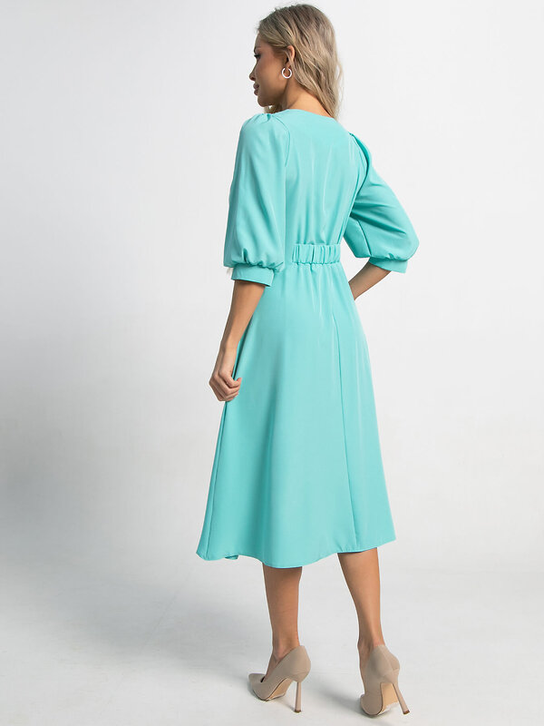LT Collection Платье 591126 П15466-18М бирюзовый