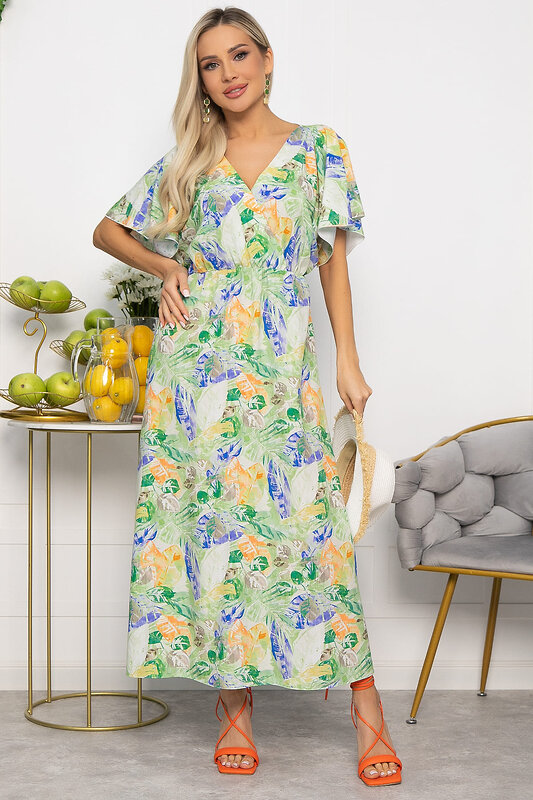 LT Collection Платье 591128 П15467-7М мультиколор