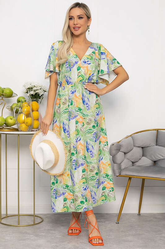 LT Collection Платье 591128 П15467-7М мультиколор