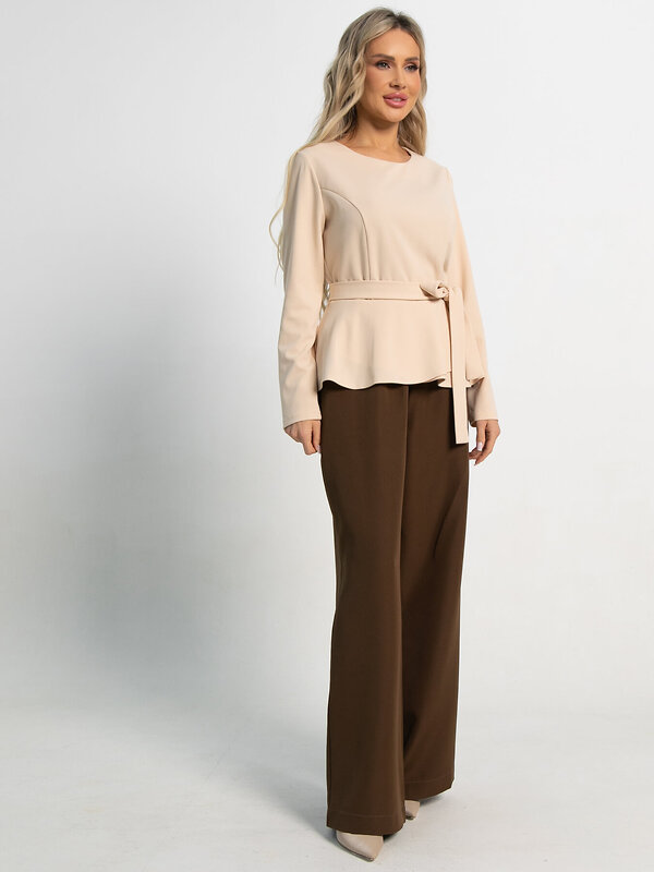 LT Collection Костюм 591133 К15517-30М коричневый/бежевый