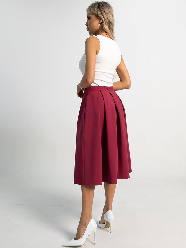 LT Collection Юбка 591142 Ю15558-3М бордовый