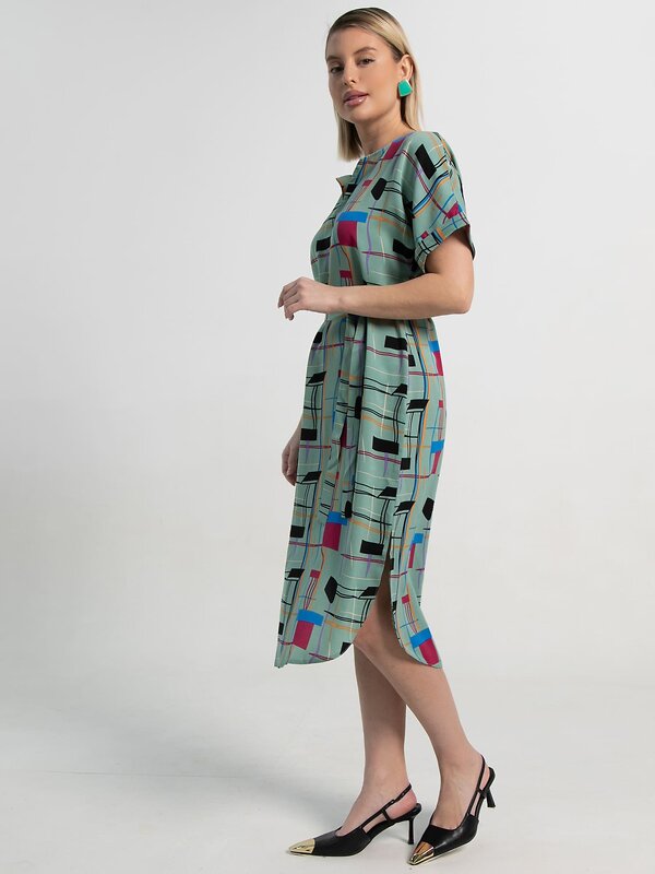 LT Collection Платье 591152 П15602-6М зеленый