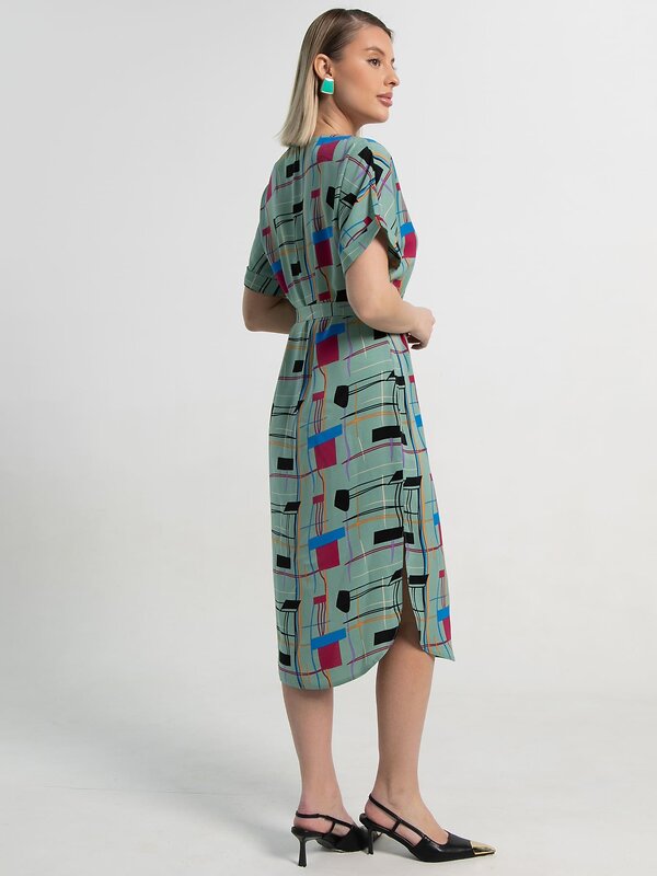 LT Collection Платье 591152 П15602-6М зеленый