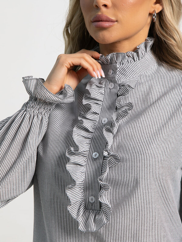 LT Collection Блуза 591154 Б15622-54М серый