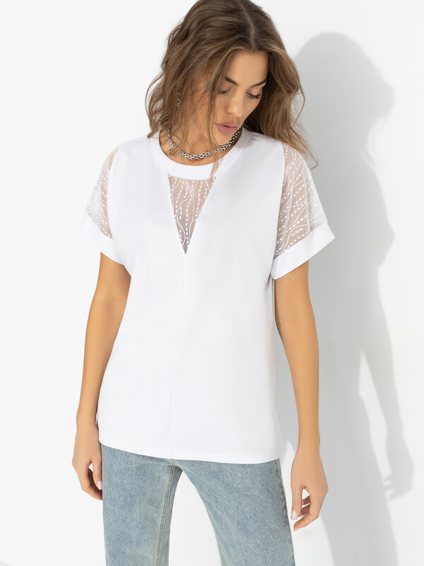 CHARUTTI Футболка 591160 12765 Белый