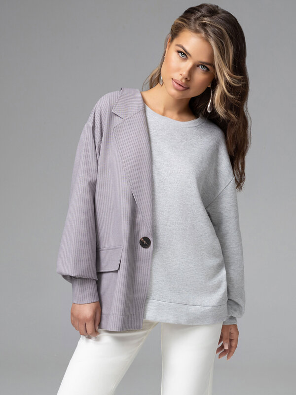 CHARUTTI Свитшот 591163 12737 Серый