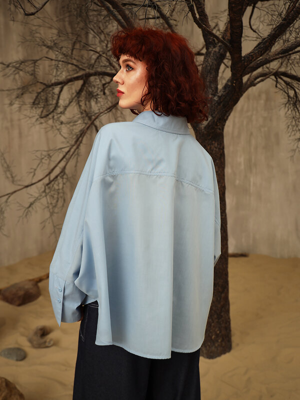 DIMMA Блузка 591094 2673 Голубой